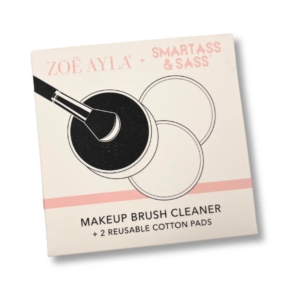 Zoe Ayla Bye B*tch Makeup Brush Cleaner + 2 Reusable Cotton Pads